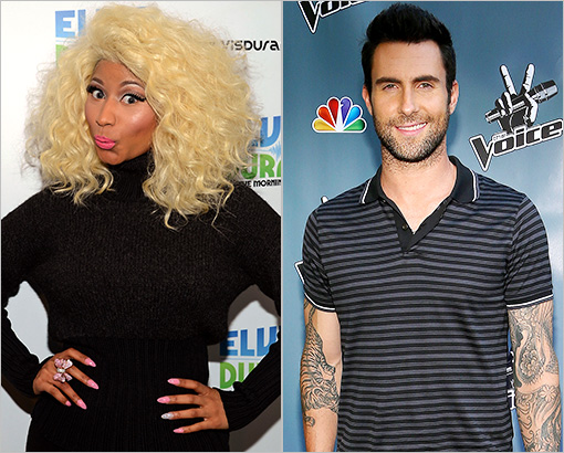 Nicki-Minaj-and-Adam-Levine