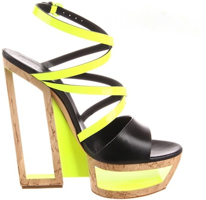 [Shoe Of The Day] Neon Wedges By Casadei – ThatPlum.com